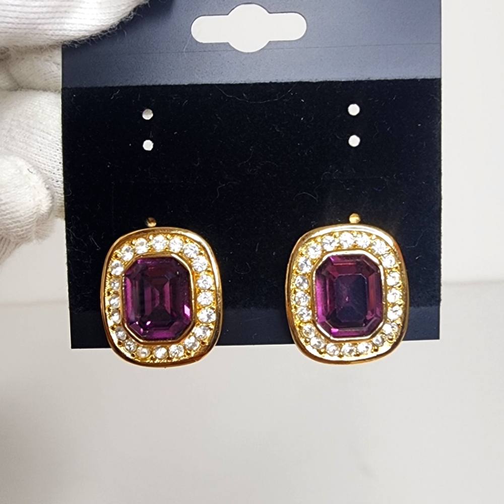 Christian Dior Vintage Clip-On Earings